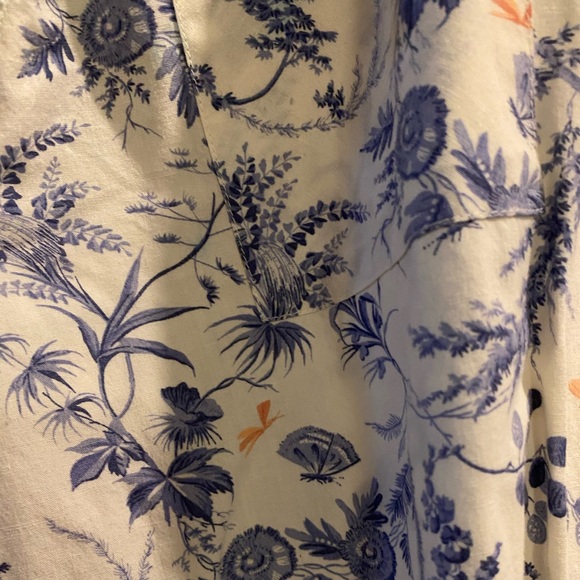 GAP Floral Pajama Pants with Pink Drawstring - Picture 14 of 16